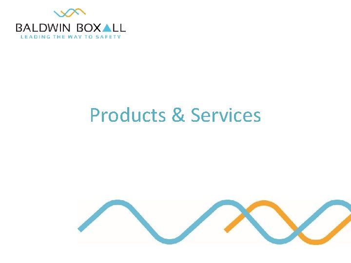 Products & Services 