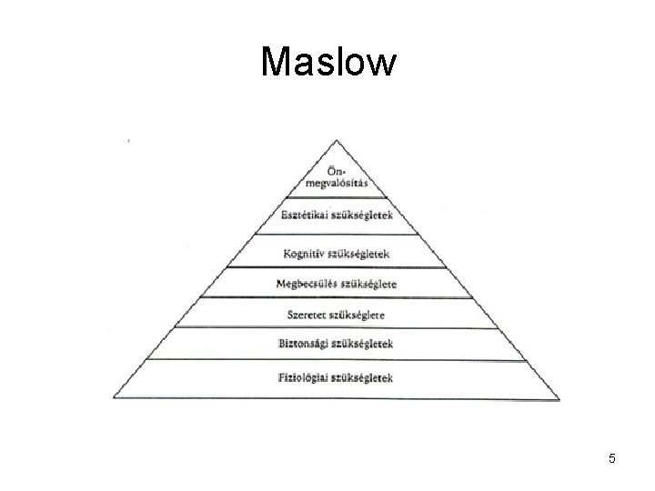 Maslow 5 