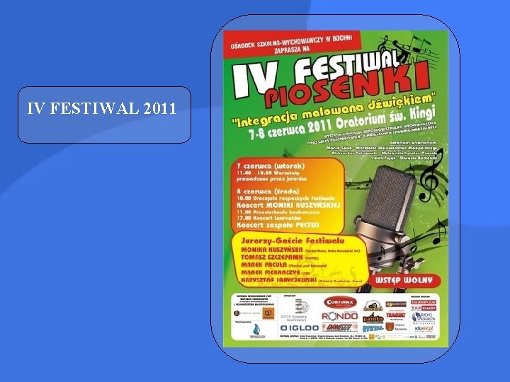 IV FESTIWAL 2011 