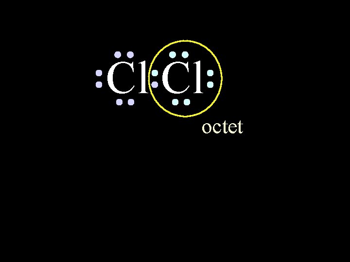 Cl Cl octet 