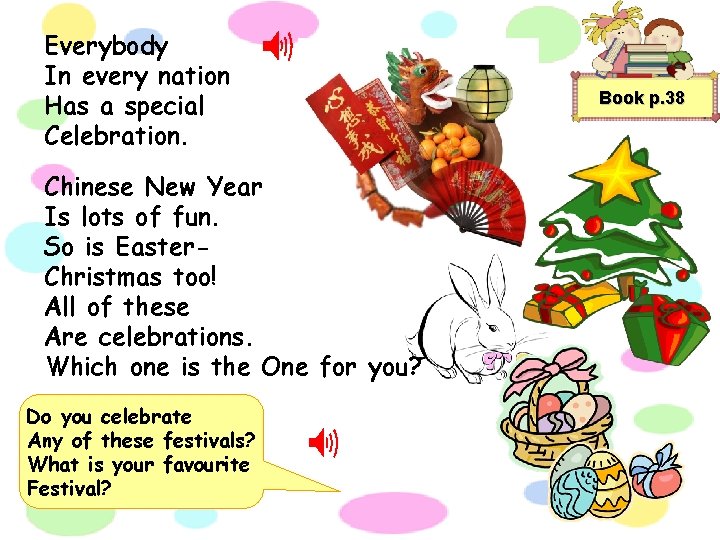 Everybody In every nation Has a special Celebration. Chinese New Year Is lots of