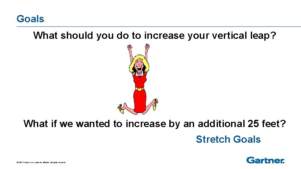 Goals What should you do to increase your vertical leap? What if we wanted