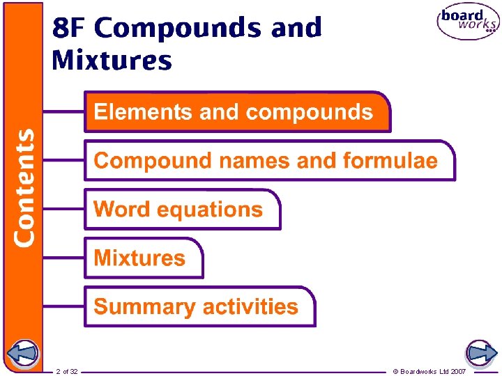 2 of 32 © Boardworks Ltd 2007 