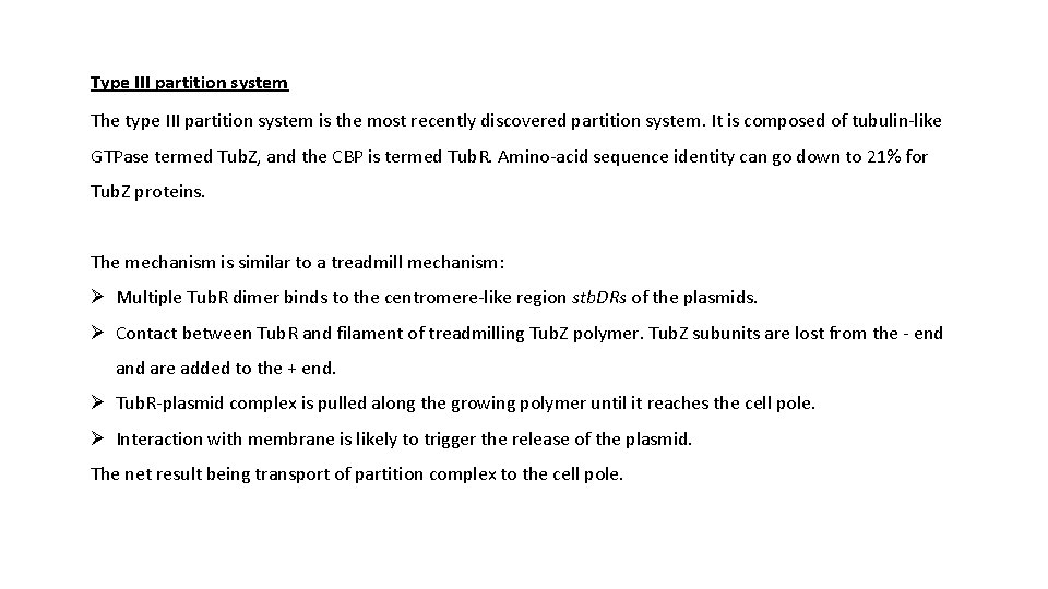 Type III partition system The type III partition system is the most recently discovered