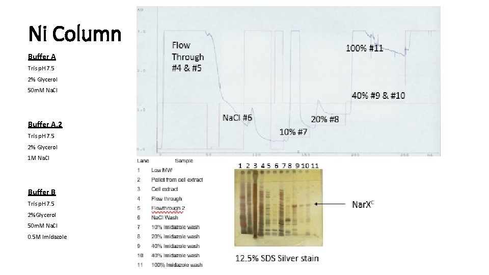 Ni Column Buffer A Tris p. H 7. 5 2% Glycerol 50 m. M