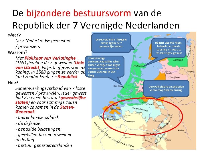 Paragraaf 6 2 Een bijzondere bestuursvorm Kenmerkend aspect