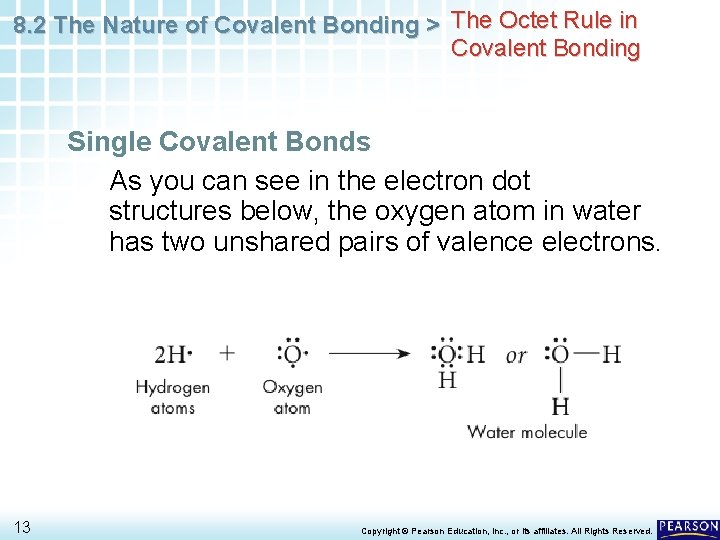 8. 2 The Nature of Covalent Bonding > The Octet Rule in Covalent Bonding