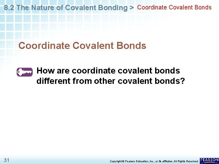 8. 2 The Nature of Covalent Bonding > Coordinate Covalent Bonds How are coordinate