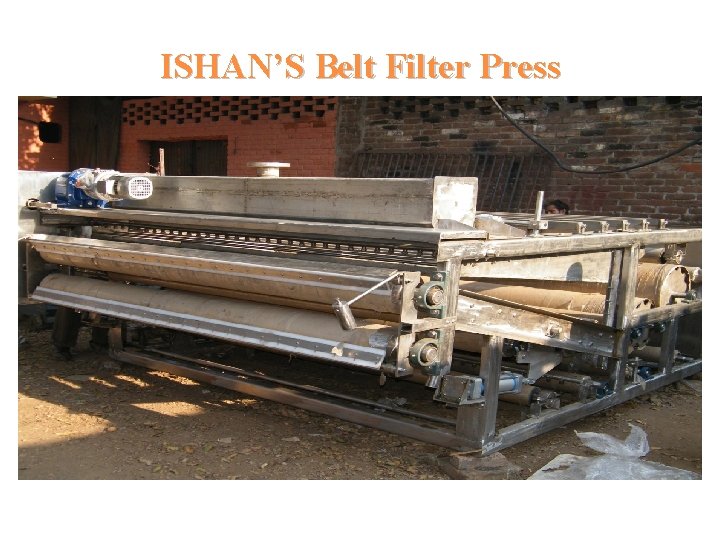 ISHAN’S Belt Filter Press 