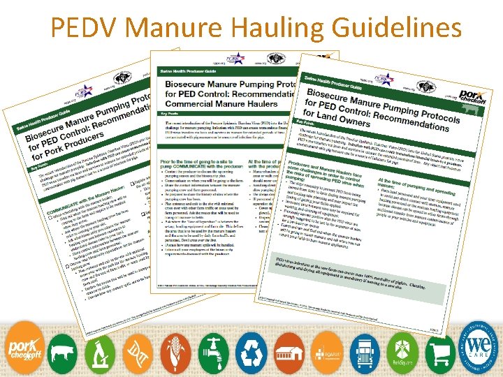 PEDV Manure Hauling Guidelines 20 