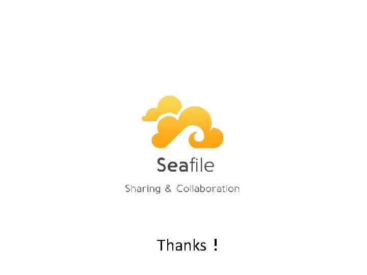Thanks！ 
