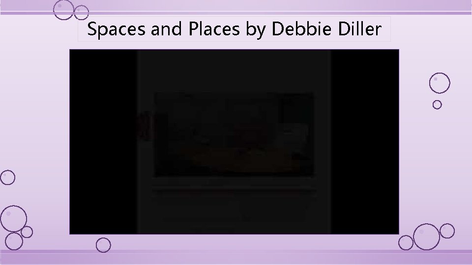 Spaces and Places by Debbie Diller 