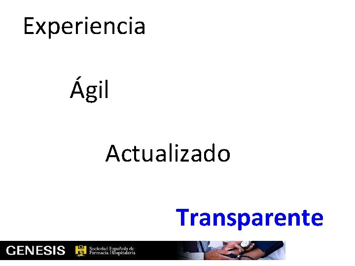  Experiencia Ágil Actualizado Transparente 