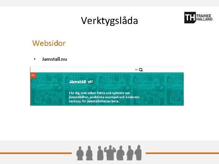 Verktygslåda Websidor • Jamstall. nu 