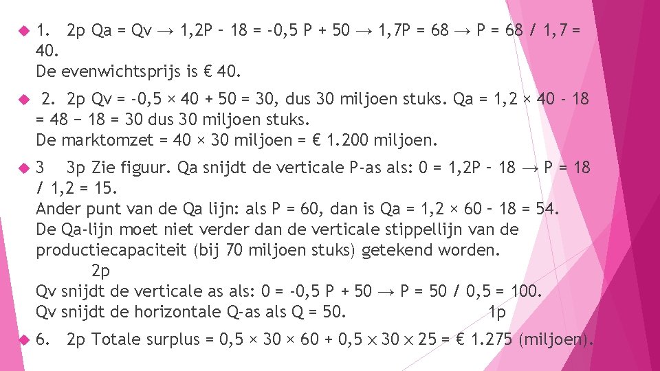  1. 2 p Qa = Qv → 1, 2 P – 18 =