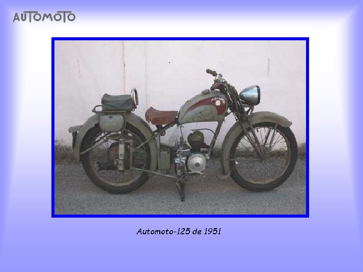 Automoto-125 de 1951 