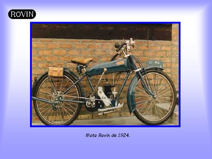 Moto Rovin de 1924. 