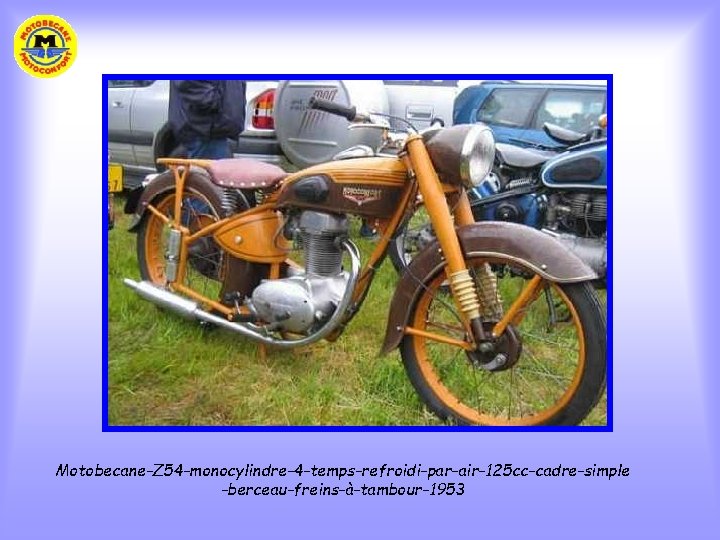 Motobecane-Z 54 -monocylindre-4 -temps-refroidi-par-air-125 cc-cadre-simple -berceau-freins-à-tambour-1953 