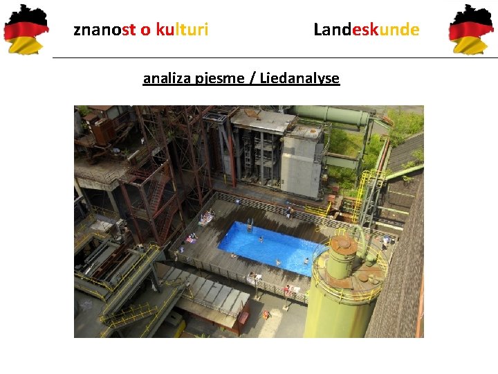 znanost o kulturi Landeskunde analiza pjesme / Liedanalyse 