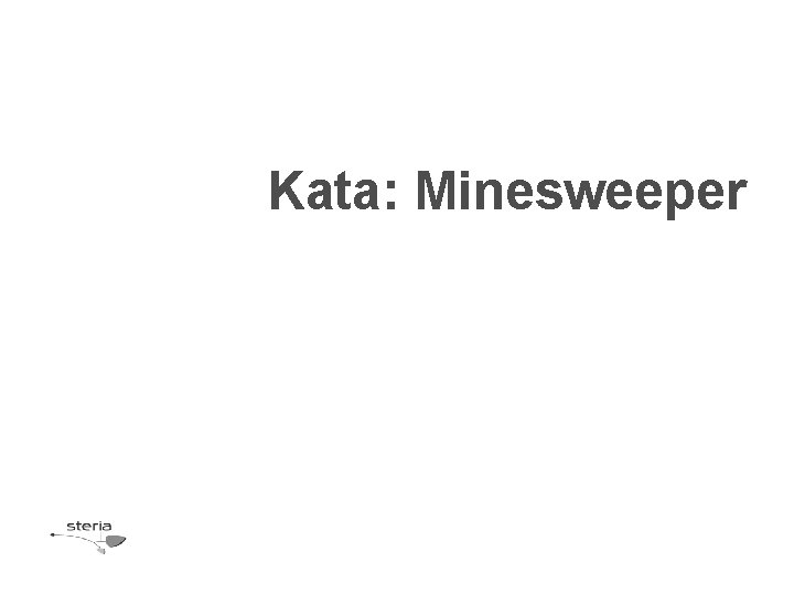 Kata: Minesweeper 