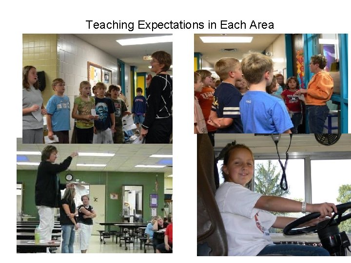 Teaching Expectations in Each Area 