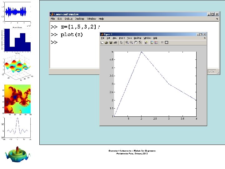 Branislav Vuksanovic – Matlab for Engineers Politehnika Pula, Svibanj 2013 