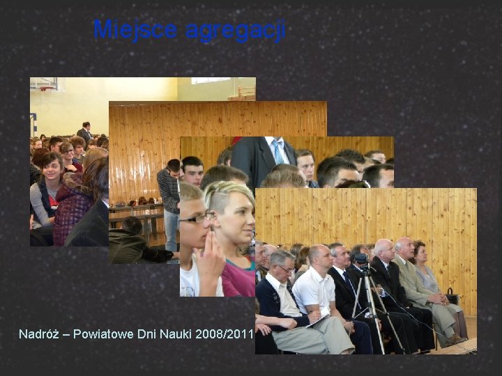 Miejsce agregacji Nadróż – Powiatowe Dni Nauki 2008/2011 