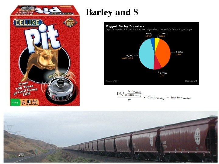 Barley and $ 