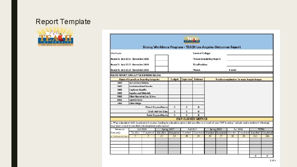 Report Template 