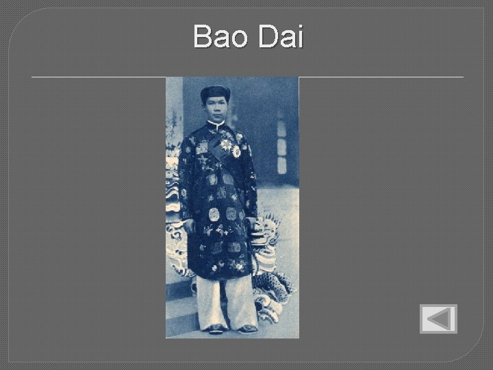 Bao Dai 
