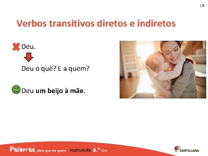 18 Verbos transitivos diretos e indiretos Deu o quê? E a quem? Deu um 18 Verbos transitivos diretos e indiretos Deu o quê? E a quem? Deu um