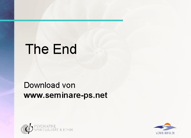 The End Download von www. seminare-ps. net 