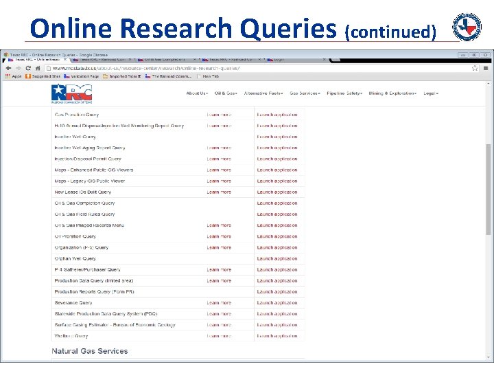 Online Research Queries (continued) 15 