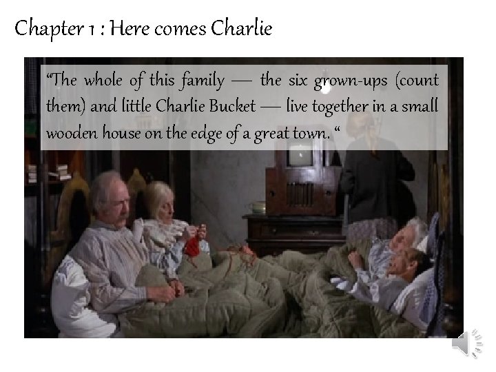 Chapter 1 : Here comes Charlie “The whole of this family — the six