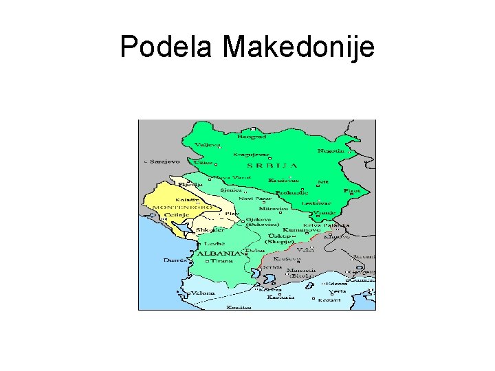 Podela Makedonije 