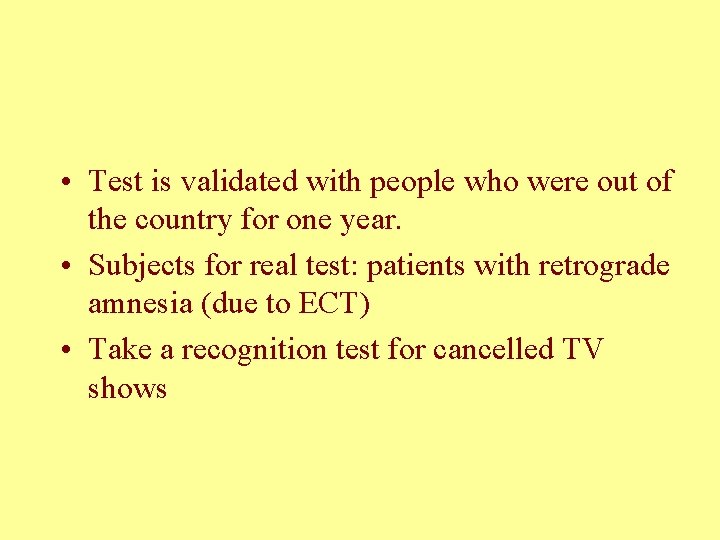 • Test is validated with people who were out of the country for • Test is validated with people who were out of the country for