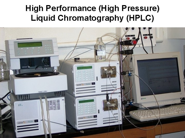 High Performance (High Pressure) Liquid Chromatography (HPLC) 