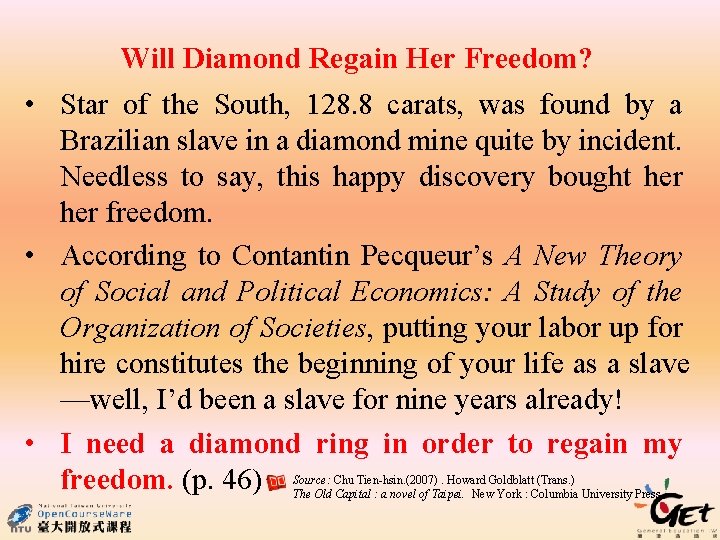 Will Diamond Regain Her Freedom? • Star of the South, 128. 8 carats, was