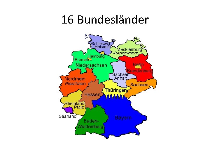 16 Bundesländer 