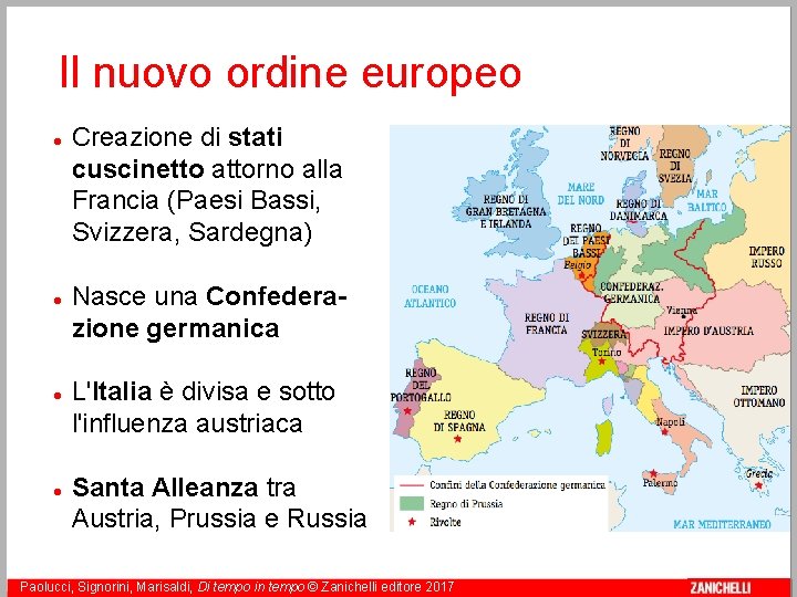 Il nuovo ordine europeo Creazione di stati cuscinetto attorno alla Francia (Paesi Bassi, Svizzera,