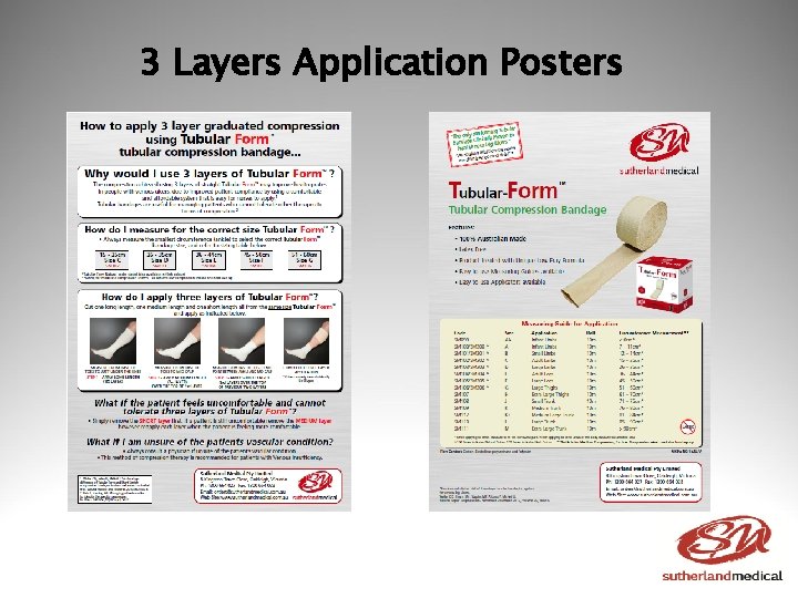 3 Layers Application Posters 