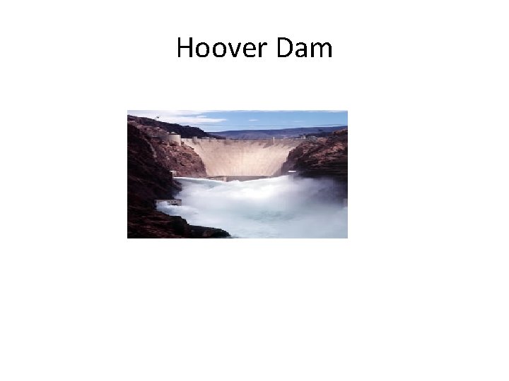 Hoover Dam 