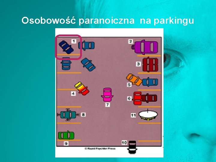 Osobowość paranoiczna na parkingu 