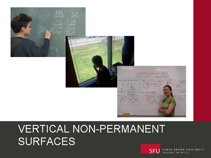 VERTICAL NON-PERMANENT SURFACES 