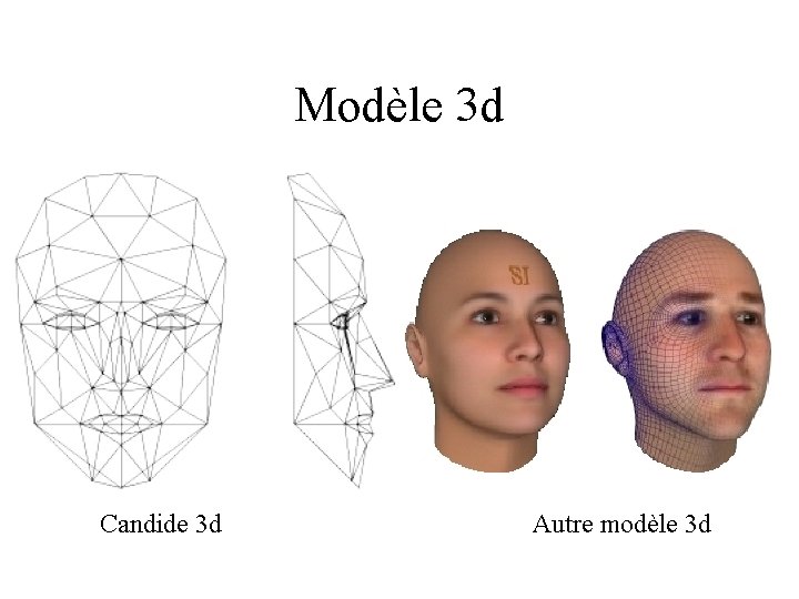 Modèle 3 d Candide 3 d Autre modèle 3 d 