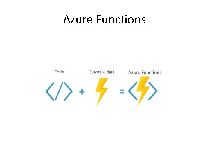 Azure Functions 