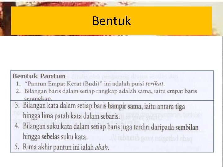 Bentuk 