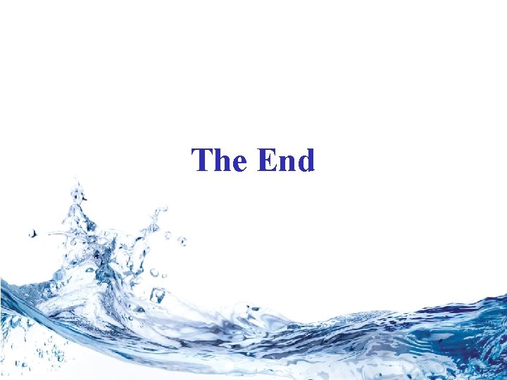 The End 