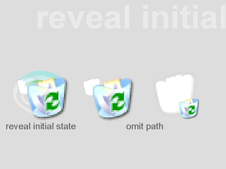 reveal initial state omit path 