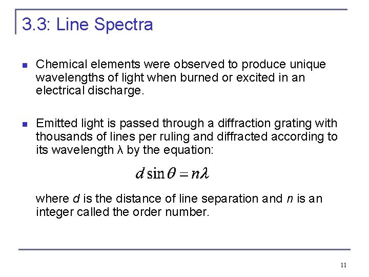 CHAPTER 3 The Experimental Basis of Quantum Theory